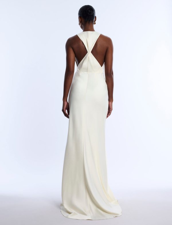 Bcbg 2025 Cowl Neck Halter Gown - Image 9