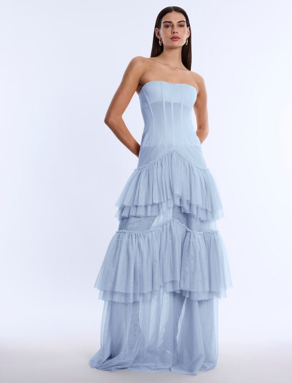 Bcbg 2025 Strapless Corset Gown