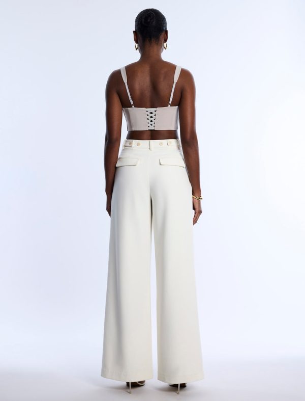 Bcbg 2025 Pleat Front Wide Leg Pant - Image 2