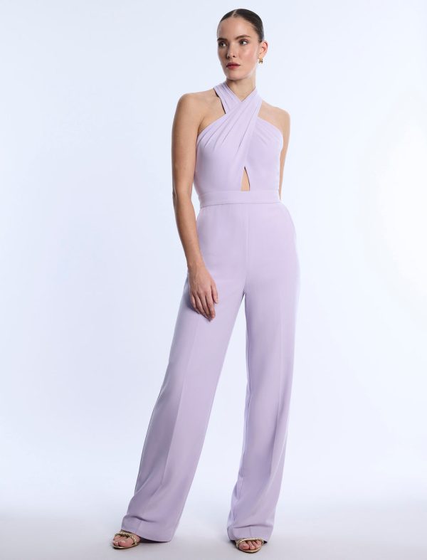 Bcbg 2025 Cross Neck Jumpsuit