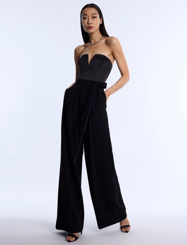 Bcbg 2025 Mixed Media Jumpsuit - Image 3