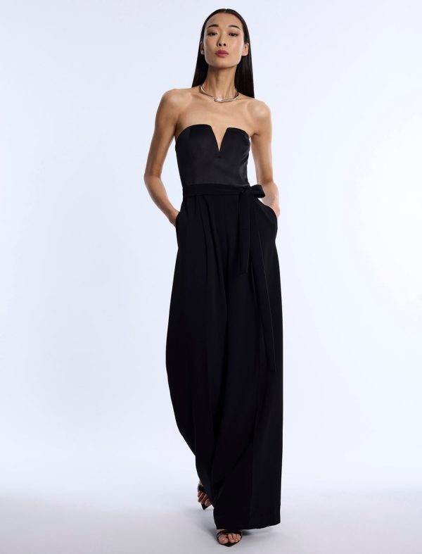 Bcbg 2025 Mixed Media Jumpsuit - Image 4