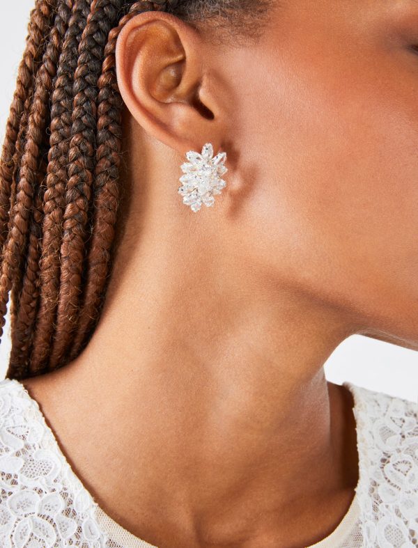 Bcbg Cluster Crystal Earrings - Image 2