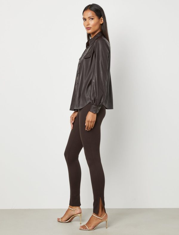 Bcbg Collared Long Sleeve Shirt - Image 7