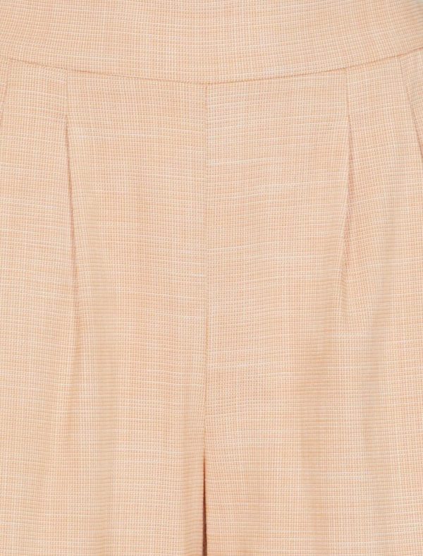 BCBG ALESSI WIDE-LEG PANT - RAW SIENNA - Image 6