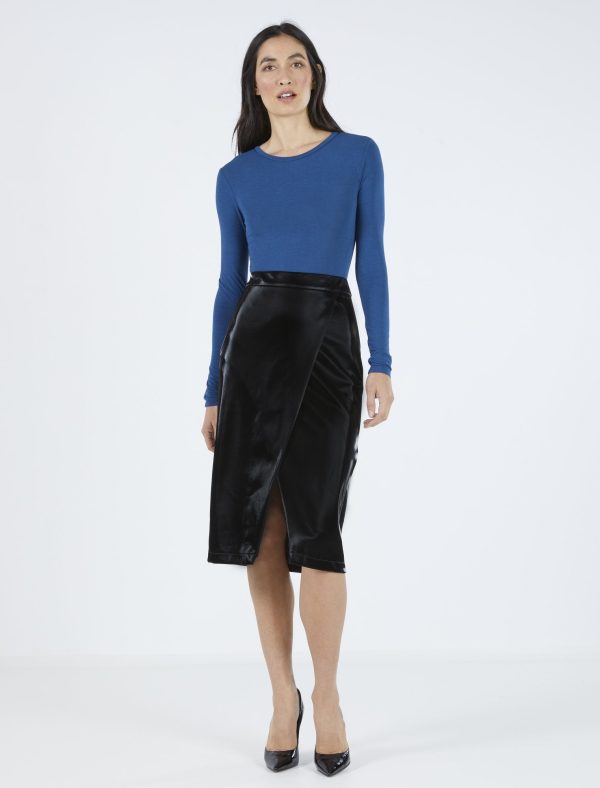 Bcbg Crew Neck Long Sleeve Top - Image 9