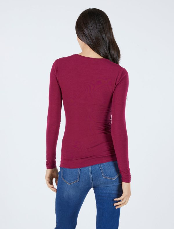 Bcbg Crew Neck Long Sleeve Top - Image 29