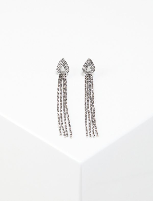 Bcbg Crystal Fringe Drop Earrings - Image 14