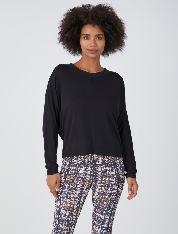 Bcbg Cutout Back Pullover Shirt - Image 2