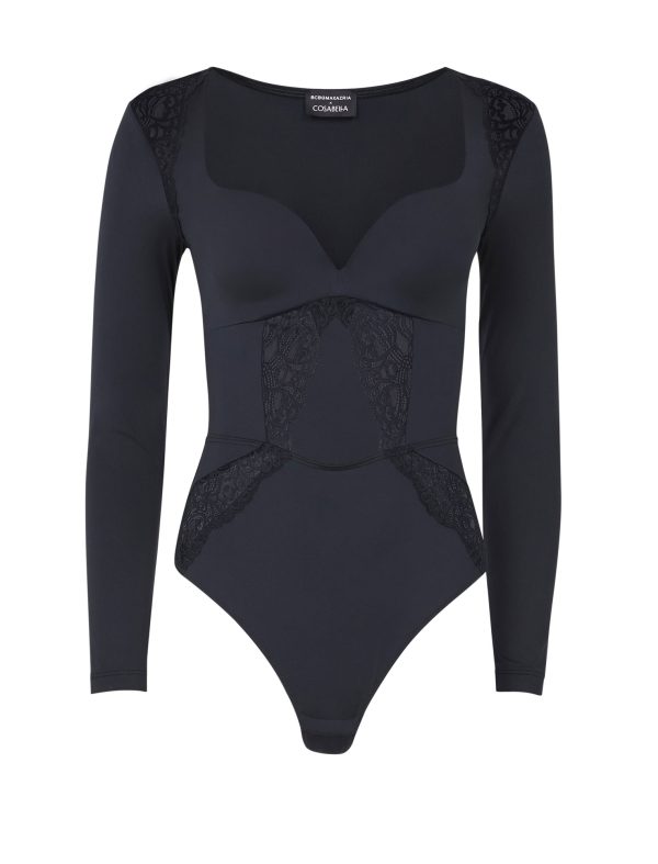 Bcbg Delaney Long Sleeve Teddy Bodysuit - Image 22