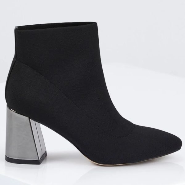 BCBG BOOTIE ALIA BOOTIE BCBGENERATION - BLACK FLYKNIT - Image 3