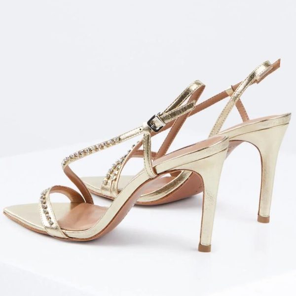 BCBG DESTA SANDAL HEEL - PLATINO - Image 2