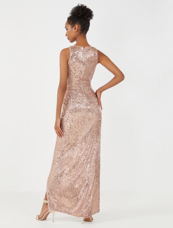 Bcbg Elena Sequin Evening Dress - Image 4