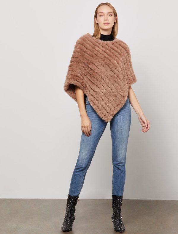 Bcbg Elinor Faux Fur Poncho Capelet - Image 2