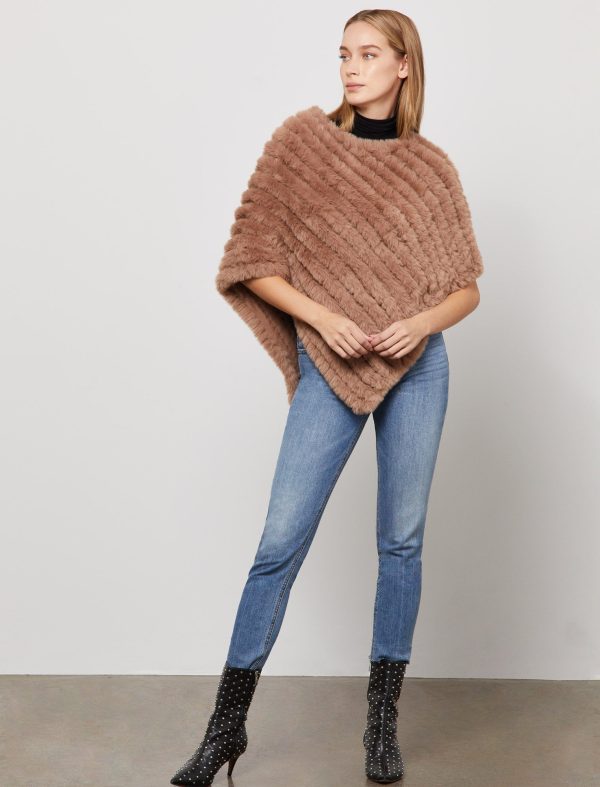 Bcbg Elinor Faux Fur Poncho Capelet - Image 6