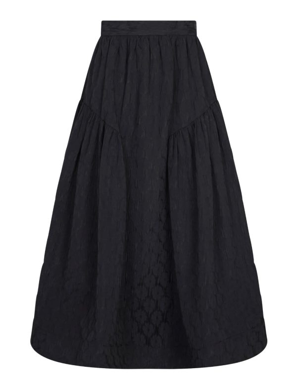 BCBG ELISABETTA SKIRT - BLACK BEAUTY - Image 5