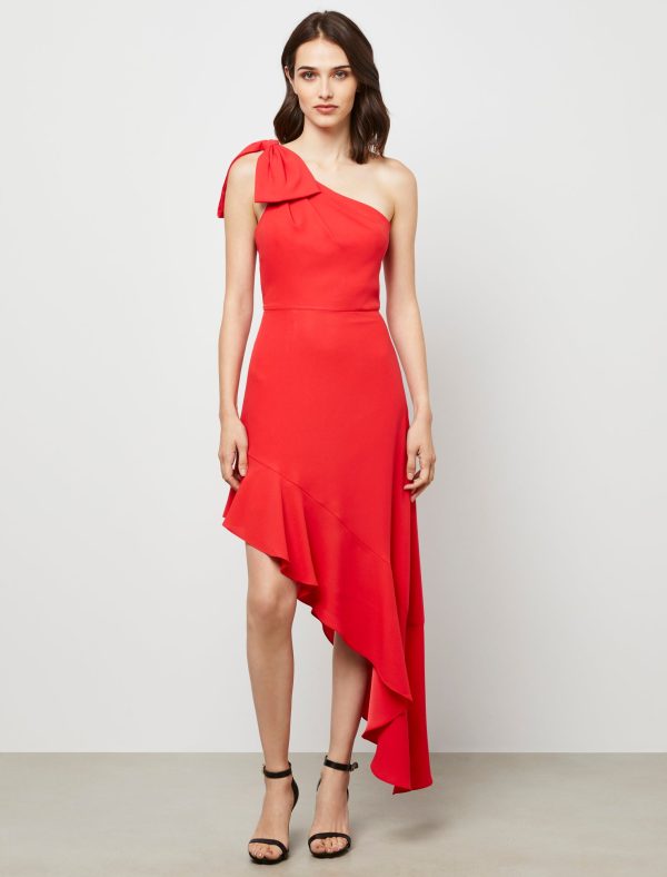 Bcbg Ella Asymmetrical Evening Dress