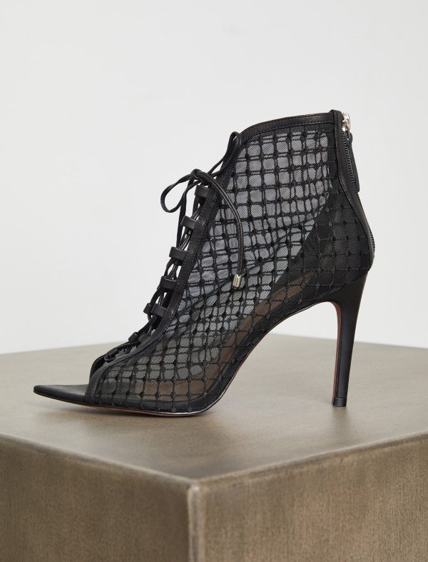 Bcbg Ellise Mesh Lace-Up Bootie - Image 3