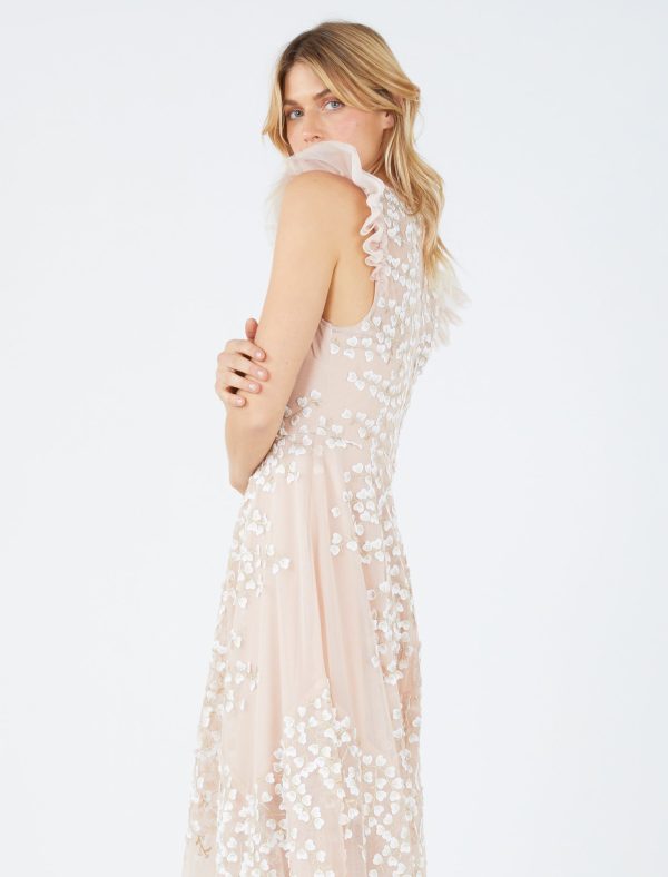 Bcbg Emery Embroidered Evening Dress - Image 6