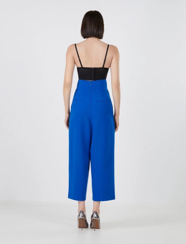 BCBG EMILIANO CORSET TROUSER - MAZARINE BLUE - Image 4