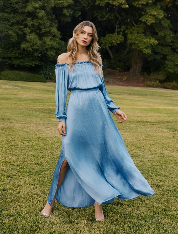 Bcbg Emmalyn Off-The-Shoulder Maxi Dress