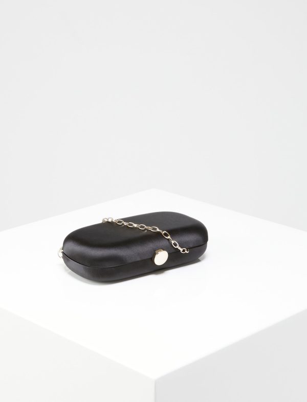 Bcbg Eva Minaudiere Evening Clutch - Black