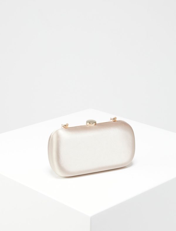 Bcbg Eva Minaudiere Evening Clutch - Nude - Image 2