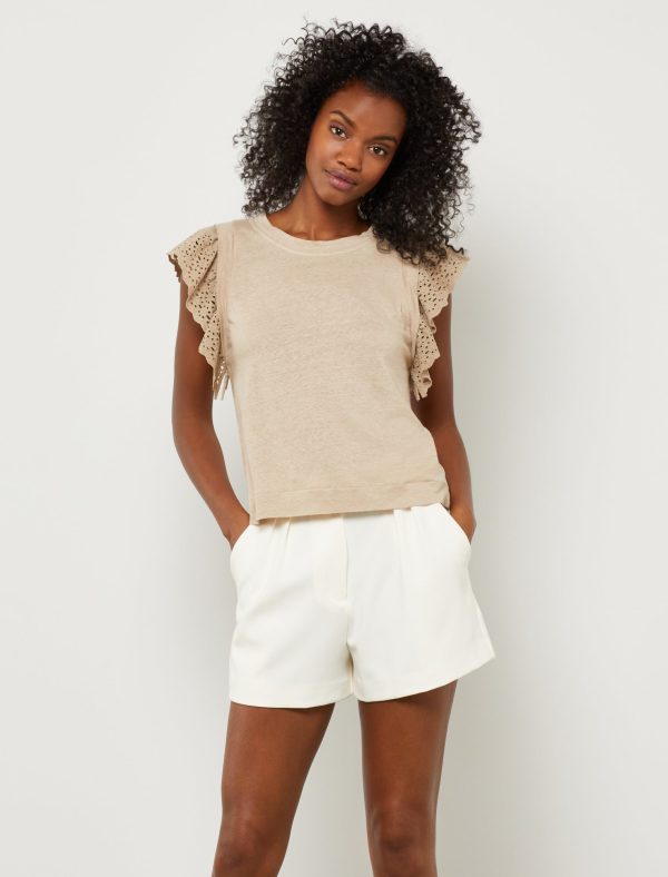 Bcbg Eyelet Lace Top - Image 3