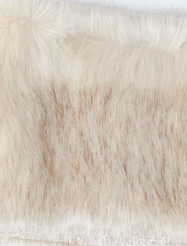 Bcbg Faux Fur & Cable Knit Reversible Cowl Scarf - Image 4