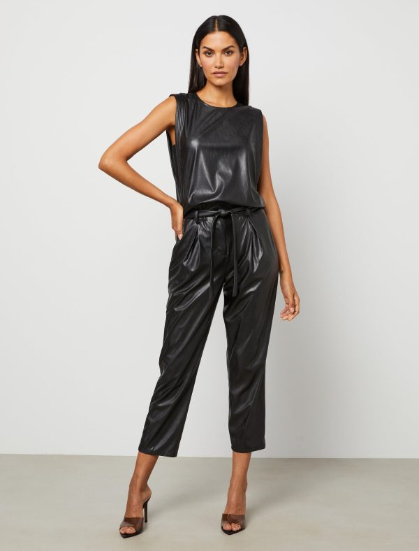 Bcbg Faux Leather Tank - Image 2