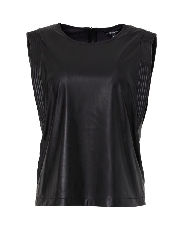 Bcbg Faux Leather Tank - Image 5