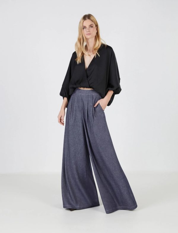 BCBG FERNI WIDE LEG PANT