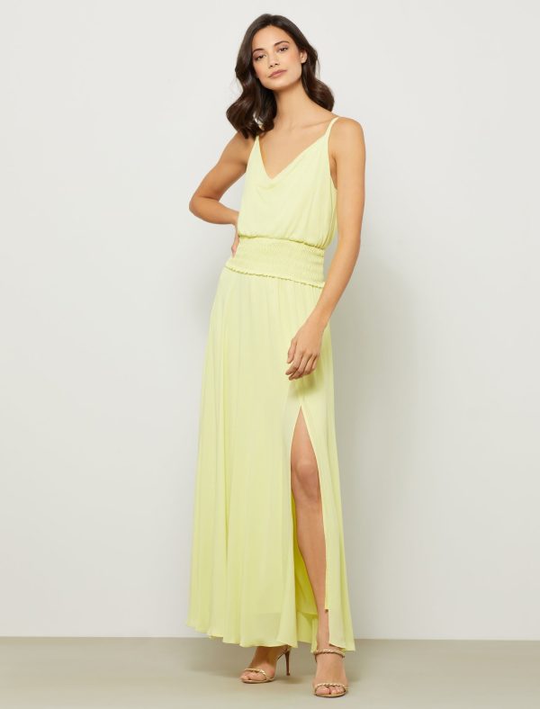 Bcbg Flowy Cowl-Neck Maxi Dress