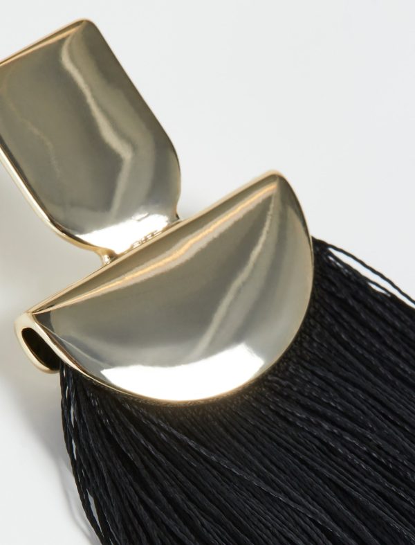 Bcbg Fringe Statement Earrings - Image 3