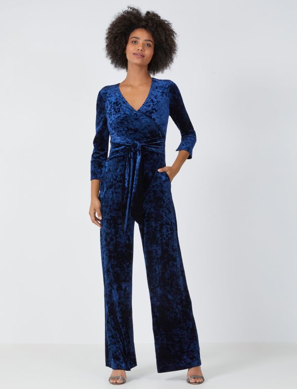 Bcbg Haley Velvet Jumpsuit