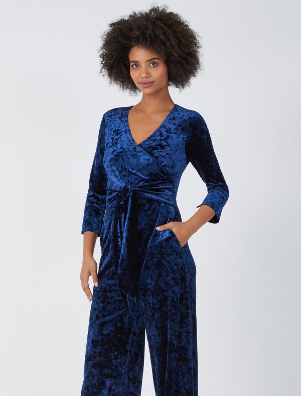 Bcbg Haley Velvet Jumpsuit - Image 2