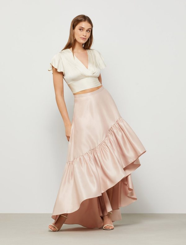 Bcbg High-Low Ruffle Skirt - Image 5