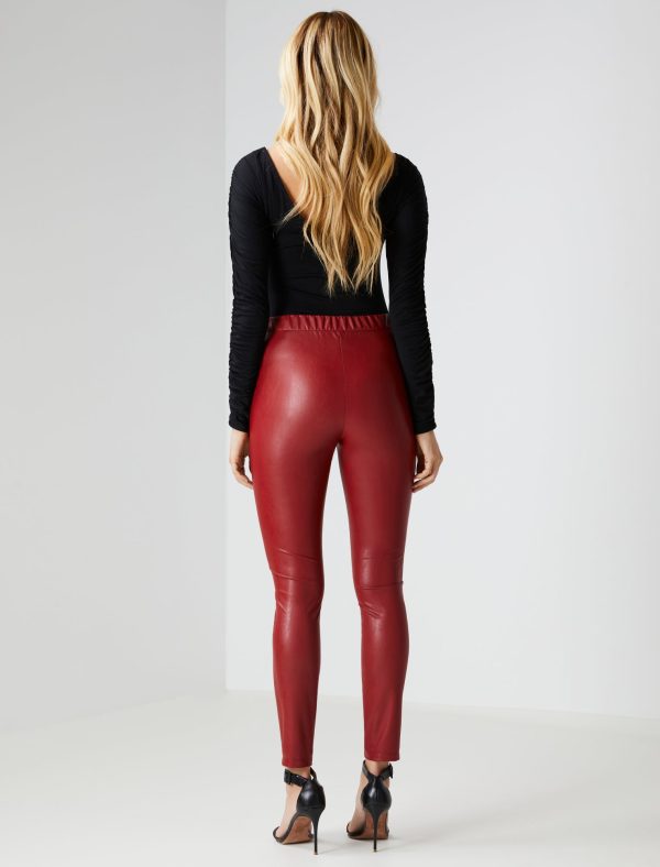 Bcbg High-Waist Faux Leather Legging - Image 4