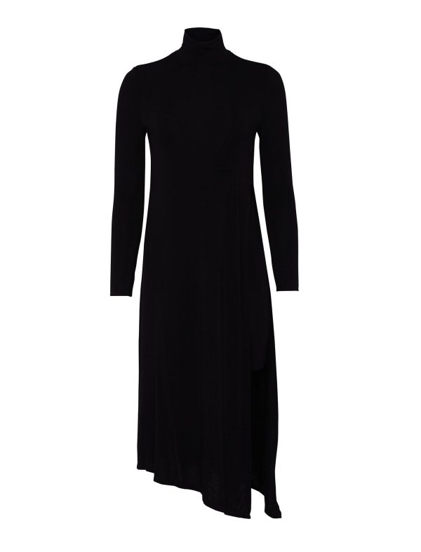 Bcbg Jada Asymmetrical Turtleneck Dress - Image 8