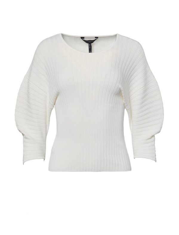 Bcbg Jade Puff Sleeve Rib Top - Image 8