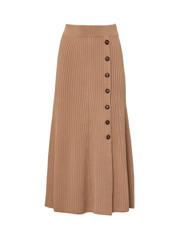 Bcbg Jade Ribbed Midi Skirt - Image 8