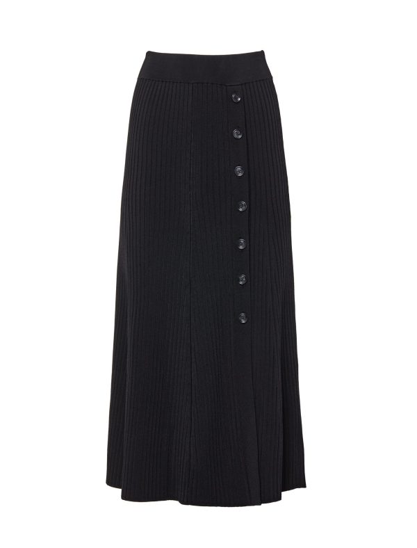 Bcbg Jade Ribbed Midi Skirt - Image 5