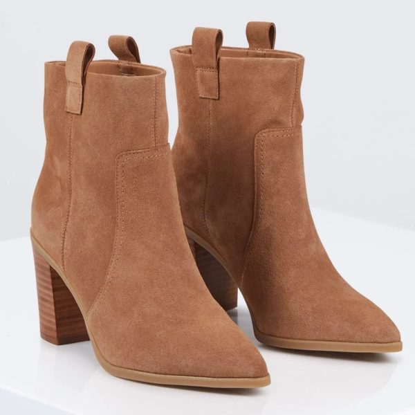 BCBG JAYDA BOOTIE BCBGENERATION - TAN