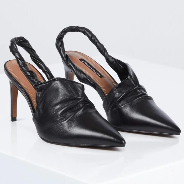 BCBG JINDA D'ORSAY PUMP HEEL - BLACK