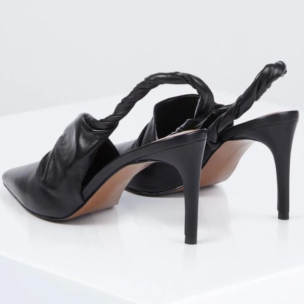 BCBG JINDA D'ORSAY PUMP HEEL - BLACK - Image 2