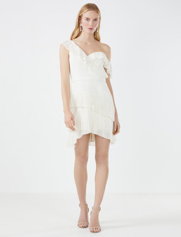 Bcbg Jordan Ruffle Evening Mini Dress - Image 13