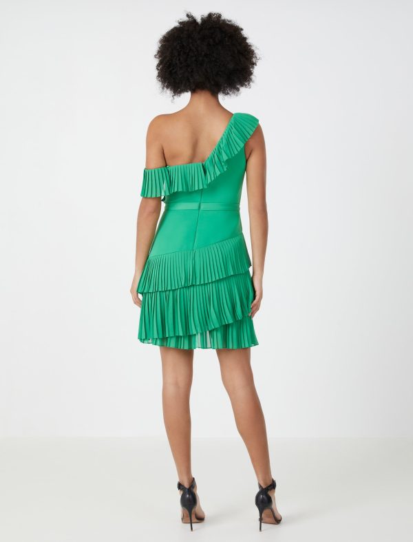 Bcbg Jordan Ruffle Evening Mini Dress - Image 23