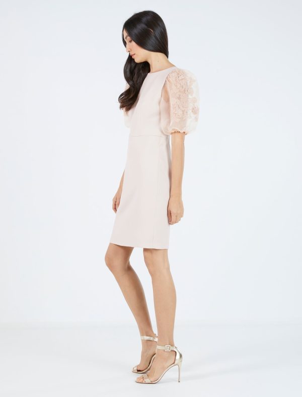 Bcbg Kamille Organza Sleeve Dress - Image 15