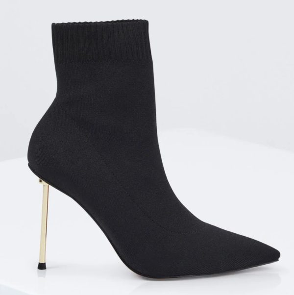 BCBG KENDA SOCK BOOT - BLACK - Image 3