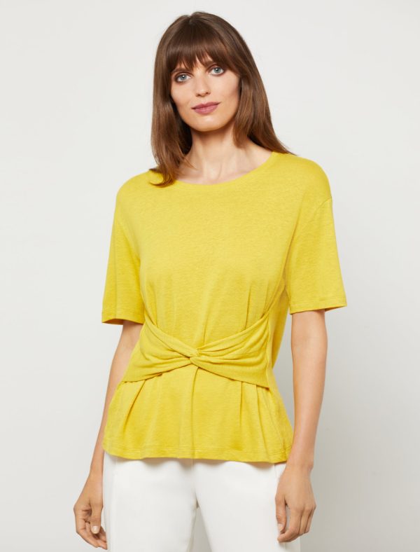 Bcbg Knotted Belt Tee